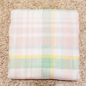 Easter 🐣 Rectangular Plaid Cotton Tablecloth